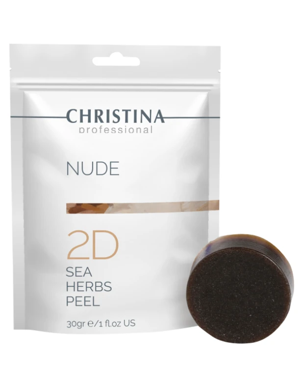 21085b5-1768922921022.jpeg Nude Sea Herbs Peel - Коралове пілінгове мило для тіла 2D, 30 г - Зображення 1