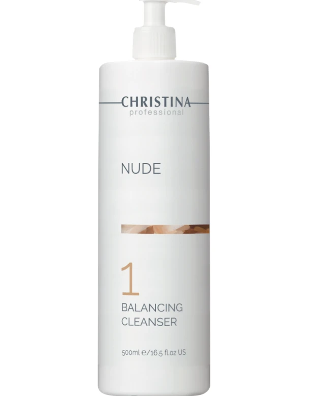 48cb3e-1768922988604.jpeg Nude Balancing Cleanser - Балансувальний очищувальний гель для тіла (крок 1) 500мл - Зображення 1