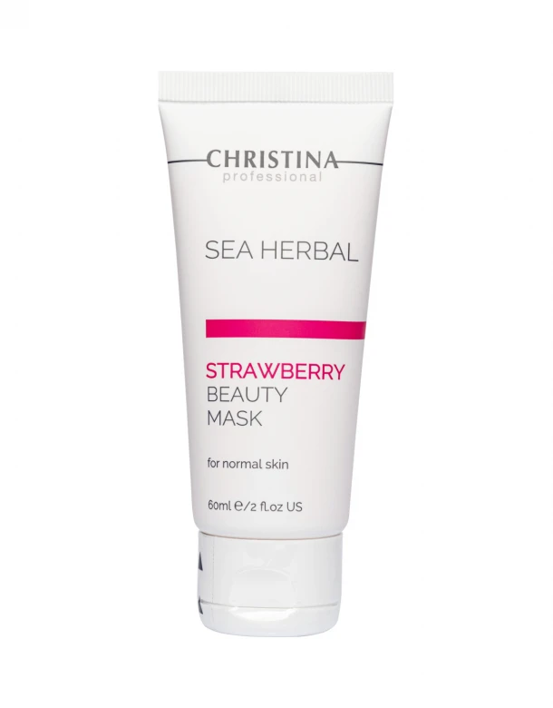 5ffc101-1769167667647.jpeg Sea Herbal Beauty Mask Strawberry - Полунична маска краси для нормальної шкіри, 60мл - Зображення 1