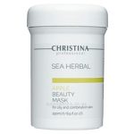 Sea Herbal Beauty Mask Green Apple - Яблучна маска краси для жирної та комбінованої шкіри, 250мл