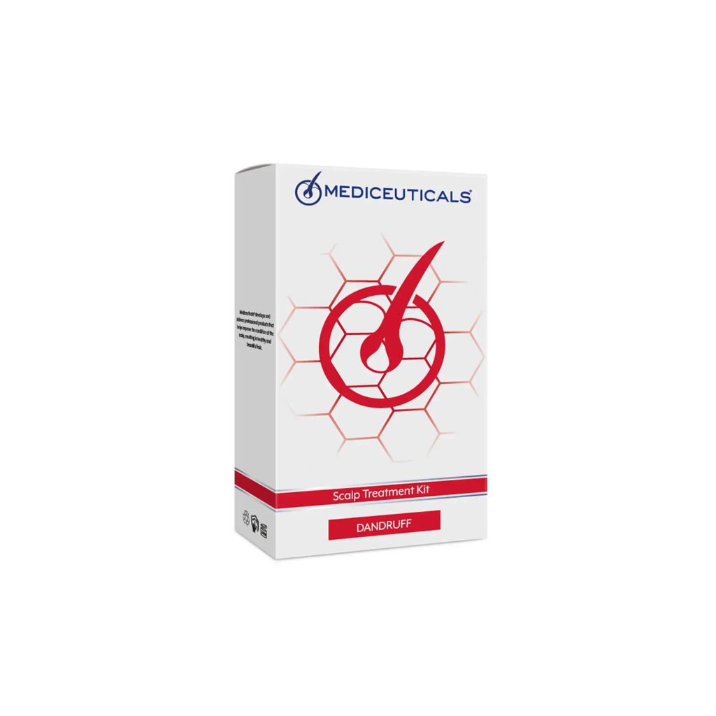 c10109fb-1769166153369.jpeg MEDICEUTICALS Набір від лупи (Шампунь X-Folate 250ml, Кондиціонер Therapeutic 250ml, Очищуючий догляд TheraRx 250ml) / Scalp Treatment Kit Dandruff 3pc (X-Folate) - Зображення 1