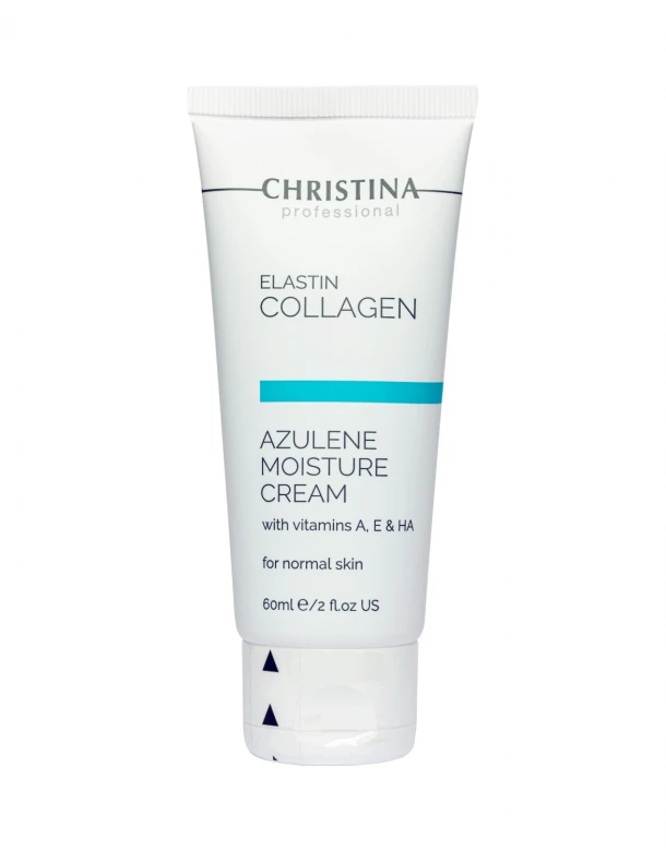 fbb548-1768982257408.jpeg Elastin Collagen Azulene Moisture Cream with Vit.A, E & HA - Азуленовий зволожуючий крем для нормальної шкіри 60мл - Зображення 1