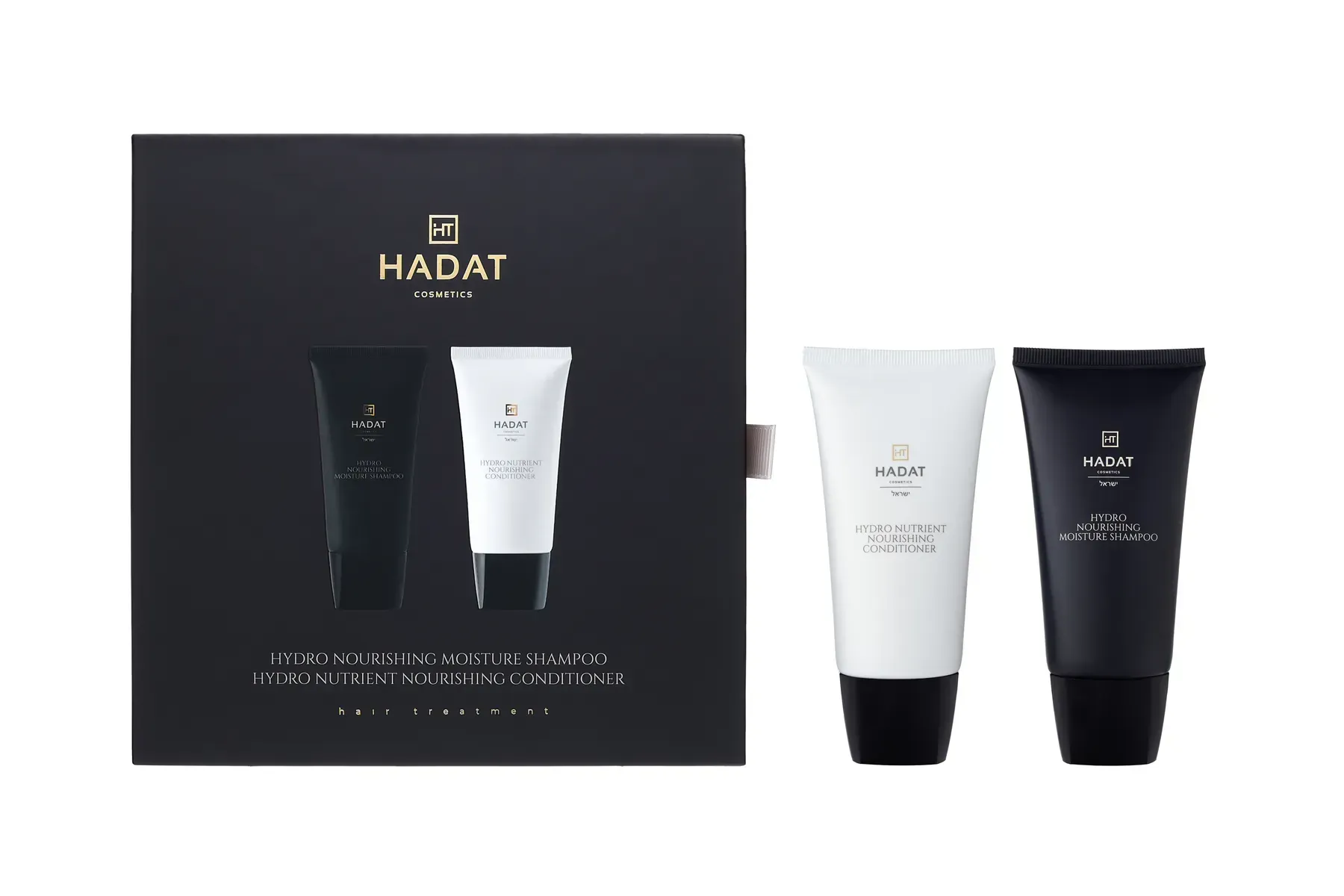 podarunkovyi-nabir-dlia-intensyvnoho-zvolozhennia-hadat-hydro-nourishing-moisture-shampoo-hadat-hydro-nutrient-nourishing-conditioner-70-ml-97187105646646 Hadat Бокс шампунь зволоження + кондіціонер 70 мл/HYDRO NUTRIENT NOURISHING CONDITIONER HYDRO NOURISH - Зображення 1