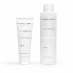 Набір Illustrious Mask - Освітлювальна маска, 75 мл + Illustrious Toner - Відновлювальний тонік,300 мл